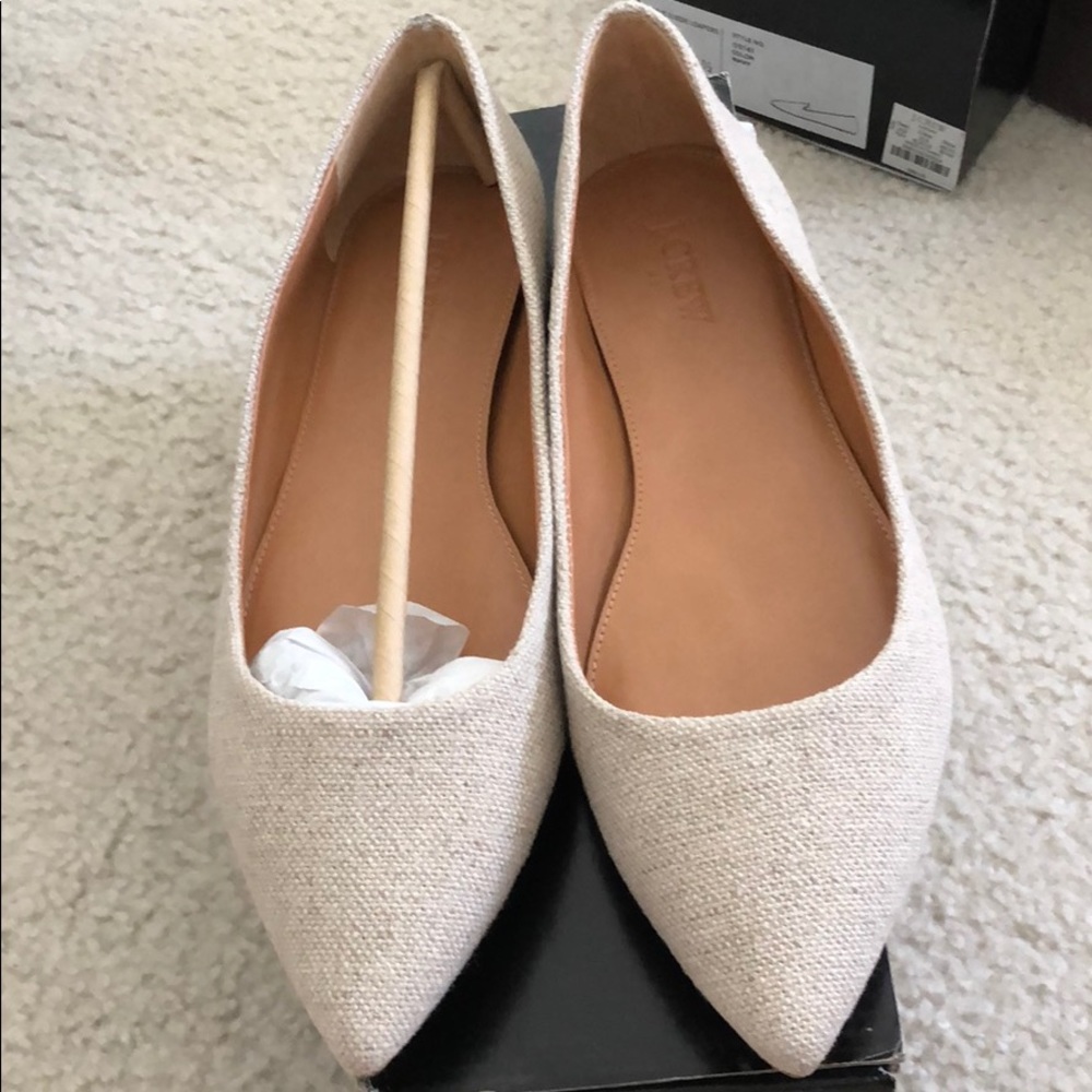 J Crew Factory Amelia Palmata Flats 8.5 NIB